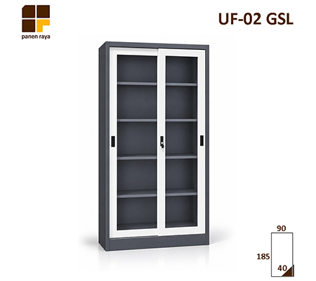 Panen Raya Lemari Arsip Besi Uno UF 02 GSL 900x400x1850