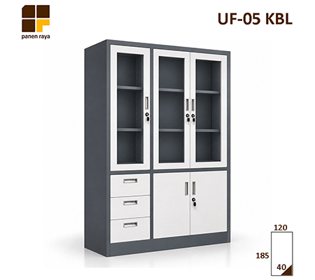 Panen Raya Lemari Arsip Besi Uno UF 05 KBL 1200x400x1850
