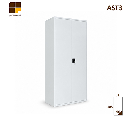 Panen Raya Lemari Arsip Besi HighPoint AST3 Seal Grey 914x465x1830