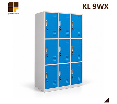 Panen Raya Locker Besi Kozure KL 9WX Blue 1140x540x1850