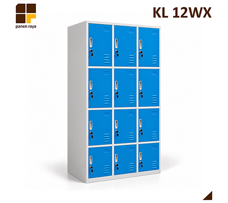 Panen Raya Locker Besi Kozure KL 12WX Blue 1140x540x1850