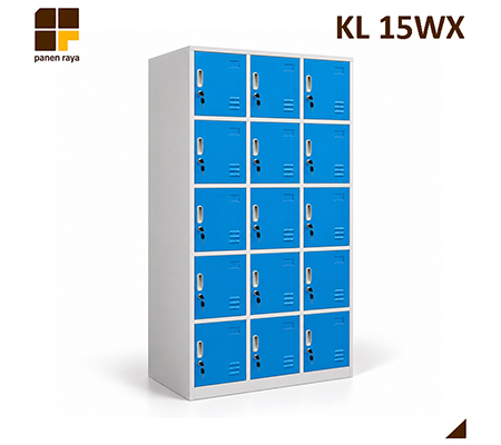 Panen Raya Locker Besi Kozure KL 15WX Blue 1140x540x1850