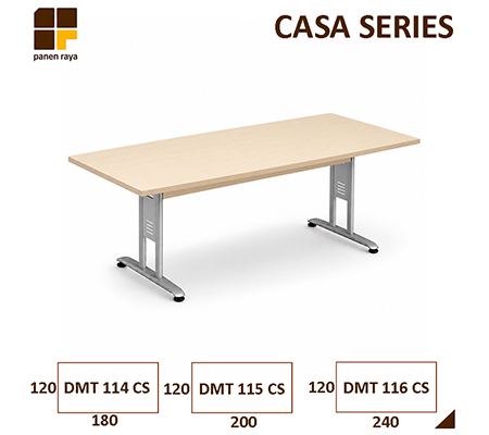 Panen Raya Meja Meeting Persegi Indachi Casa DMT 114 CS / DMT 115 CS / DMT 116 CS Maple