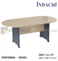 Panen Raya Furniture MEJA MEETING OVAL INDACHI PERFORMA DMT 111 PF MAPLE 180x120x75