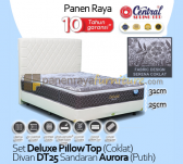 Panen Raya Central Deluxe Pillow Top Aurora Full Set