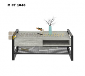 Panen Raya Coffee Table Expo M CT 1048 Grey Stone-Black 108x60x45