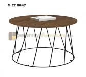 Panen Raya Coffee Table Expo M CT 8047 MattWood-Metal Black 80x45