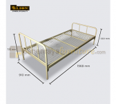 Panen Raya Ranjang Besi Single Lion Steel Bed Single